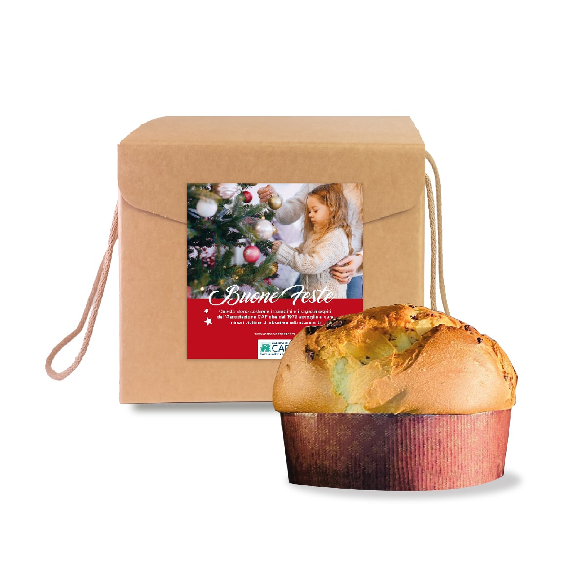 Panettone - regali solidali - Associazione CAF